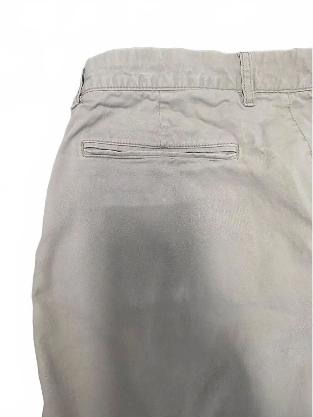 J.Crew men's khaki chino shorts size 30 Preppy Casual flat front tan  school